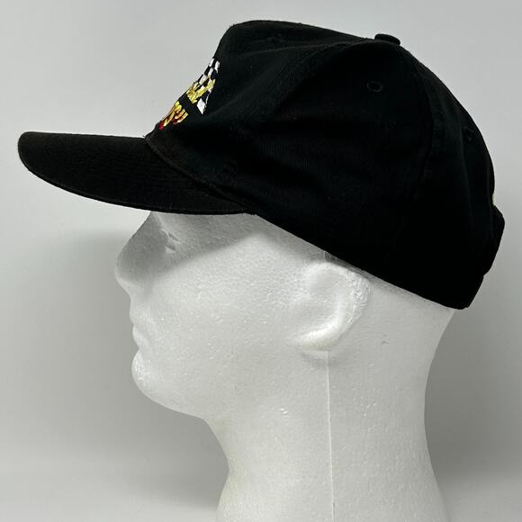 Vintage 90s Mahowald Sports Ski-Doo Hat Baseball Cap New Prague Snapback Black - Picture 8 of 11